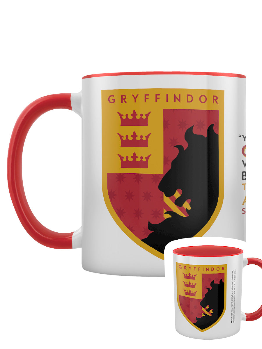 Harry Potter (Gryffindor House Pride) Red Coloured Inner Mug
