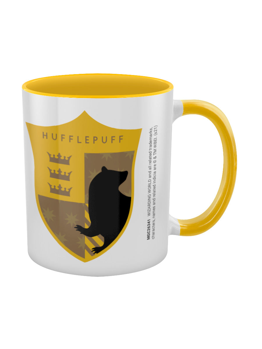 Harry Potter (Hufflepuff House Pride) Yellow Coloured Inner Mug