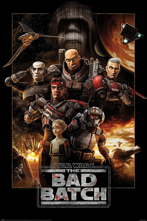Star Wars: The Bad Batch (Montage) Maxi Poster