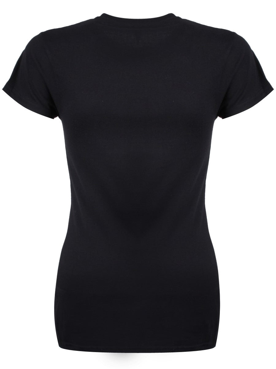 Dropkick Murphys Skelly Repeat Ladies Black T-Shirt