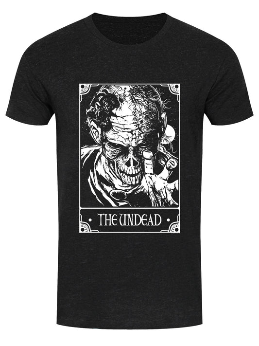 Deadly Tarot - The Undead Men's Heather Black Denim T-Shirt