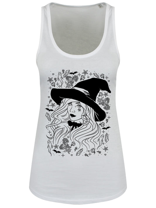 Psychic Witch Ladies White Floaty Tank