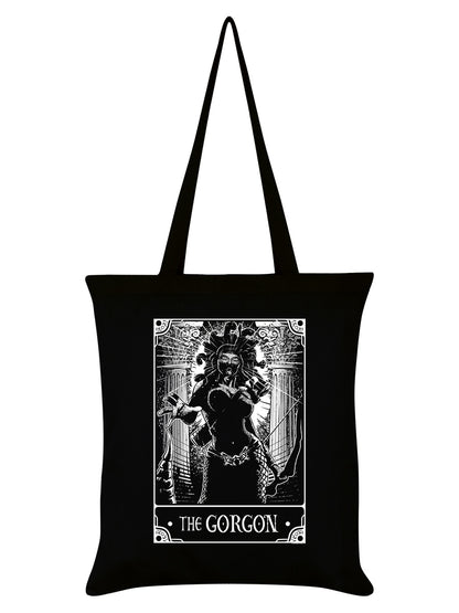 Deadly Tarot - The Gorgon Black Tote Bag