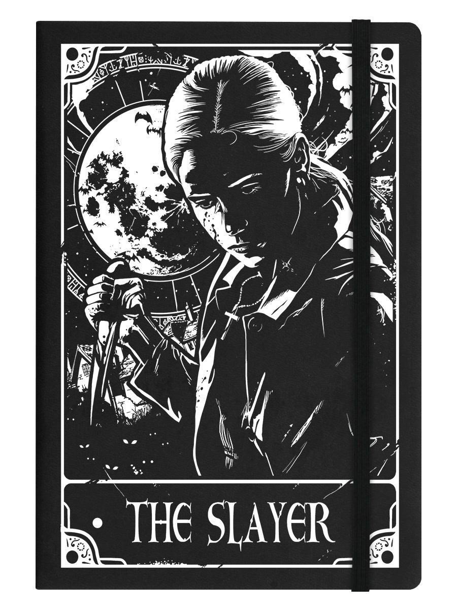 Deadly Tarot The Slayer Black A5 Hard Cover Notebook
