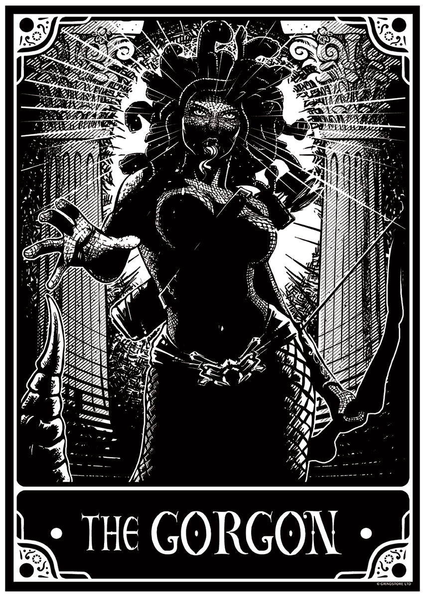Deadly Tarot The Gorgon Mini Poster