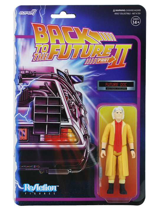 Back To The Future 2 Doc Brown Future ReAction Figure