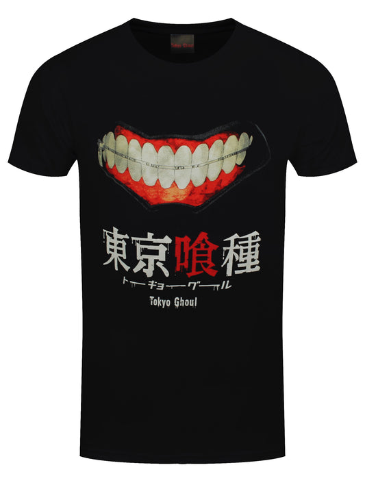 Tokyo Ghoul Gruesome Smile Men's Black T-Shirt