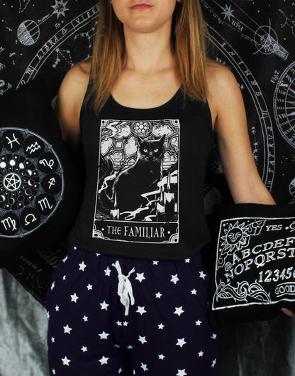 Deadly Tarot The Familiar Ladies Long Pyjama Set