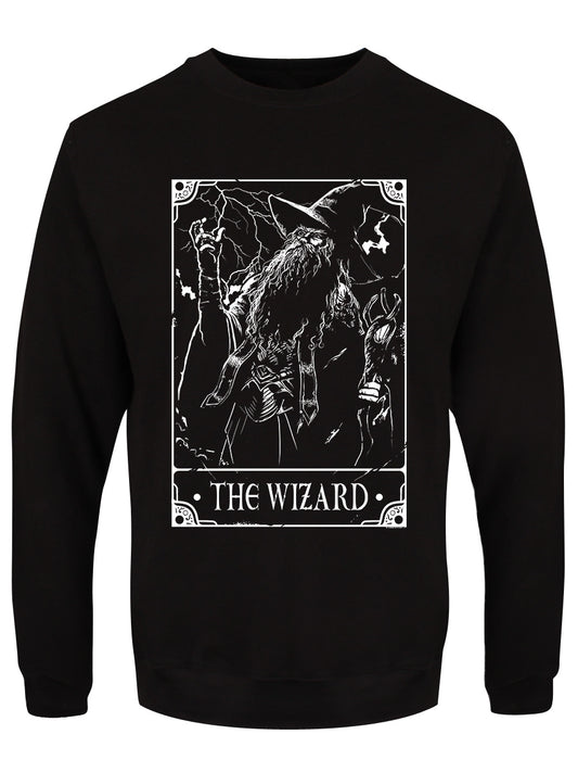 Deadly Tarot The Wizard Men's Black Sweatshirt