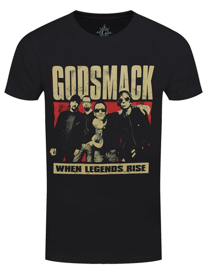 Godsmack Legends Photo Men's Black T-Shirt