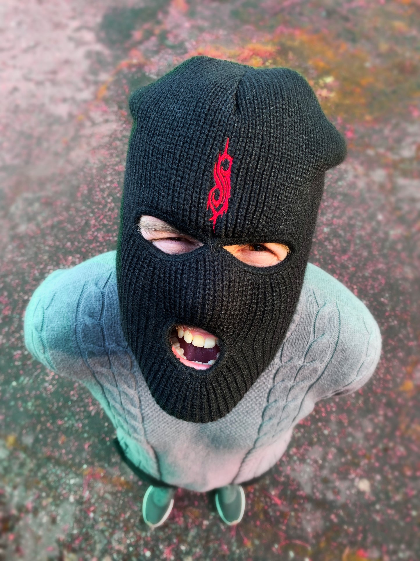 Slipknot Logo Mask Beanie