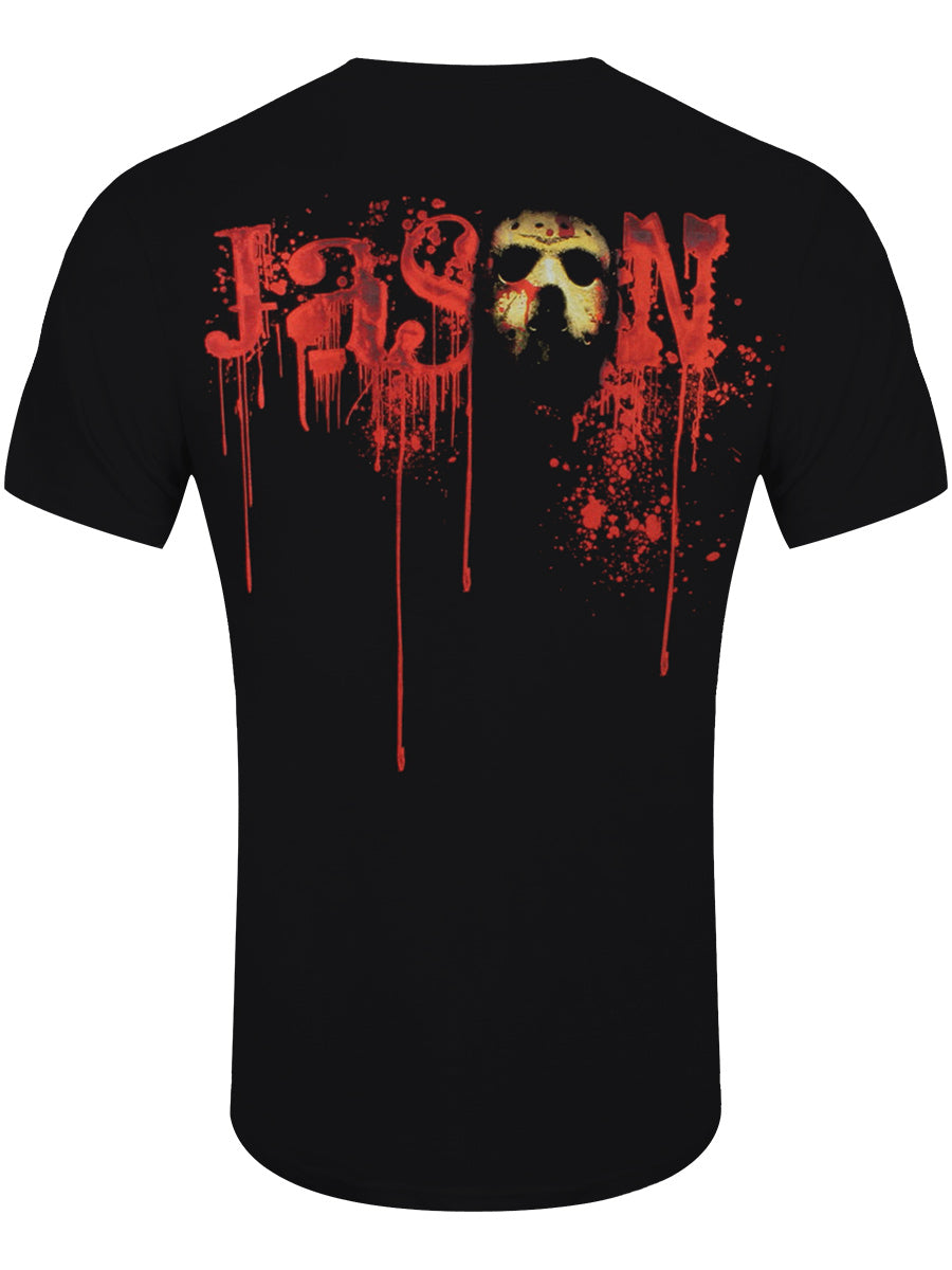 Spiral Friday 13th Jason Lives Men's Black T-Shirt