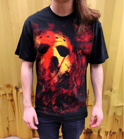 Spiral Friday 13th Jason Lives Men's Black T-Shirt