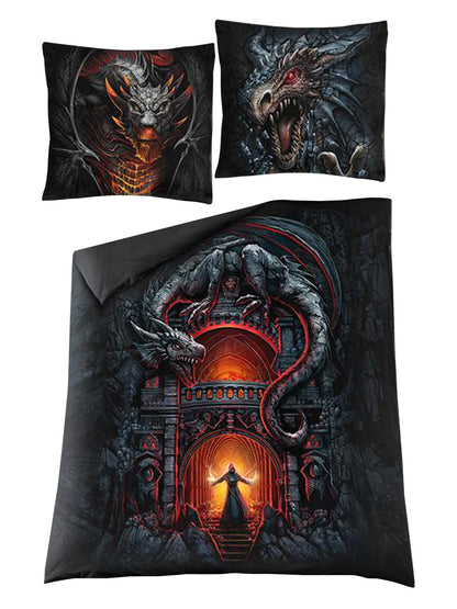 Spiral Draconis Double Covet Cover With 2 UK Pillowcases