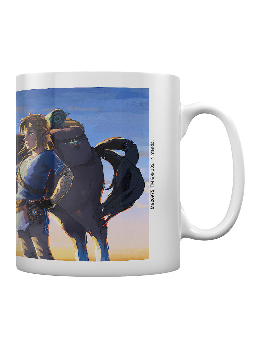 The Legend Of Zelda Breath Of The Wild Horse Coffee Mug