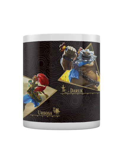 The Legend Of Zelda Breath Of The Wild Champions Coffee Mug