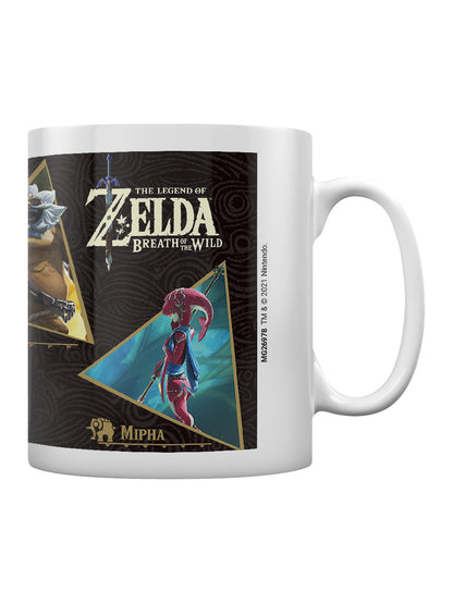 The Legend Of Zelda Breath Of The Wild Champions Coffee Mug