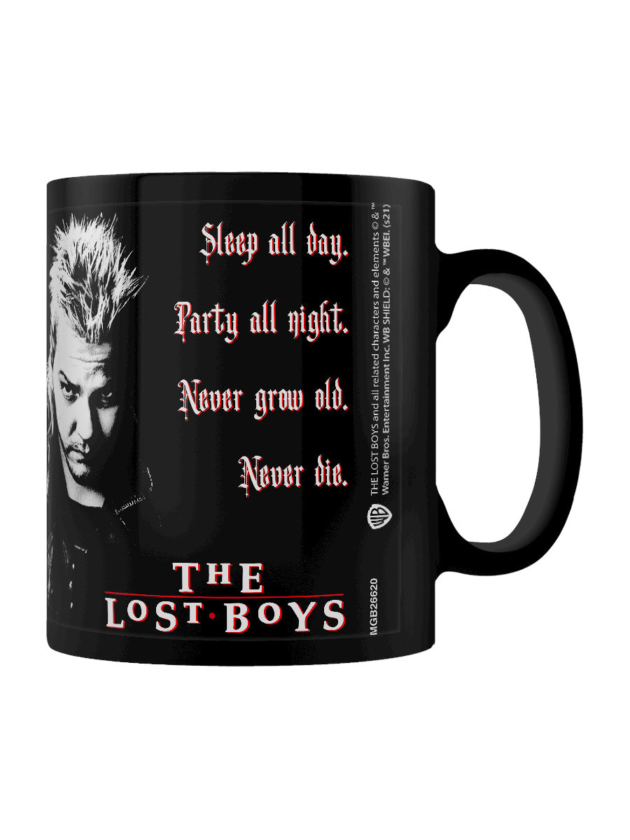 The Lost Boys David Quote Black Coffee Mug