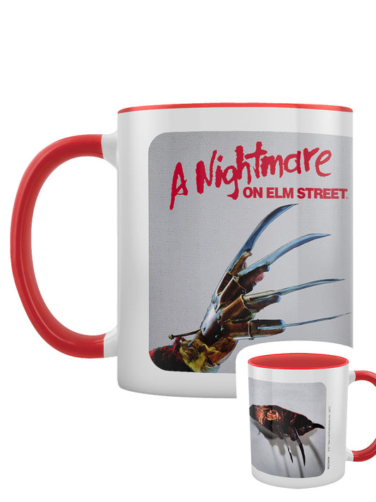 A Nightmare on Elm Street Ripped Red Coloured Inner Mug