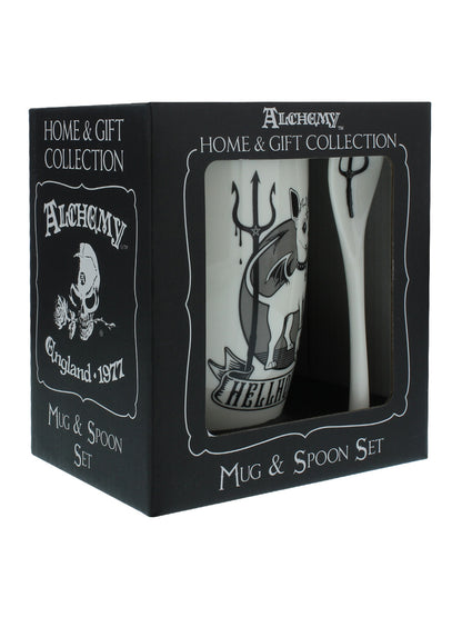 Hellhound Mug & Spoon Set