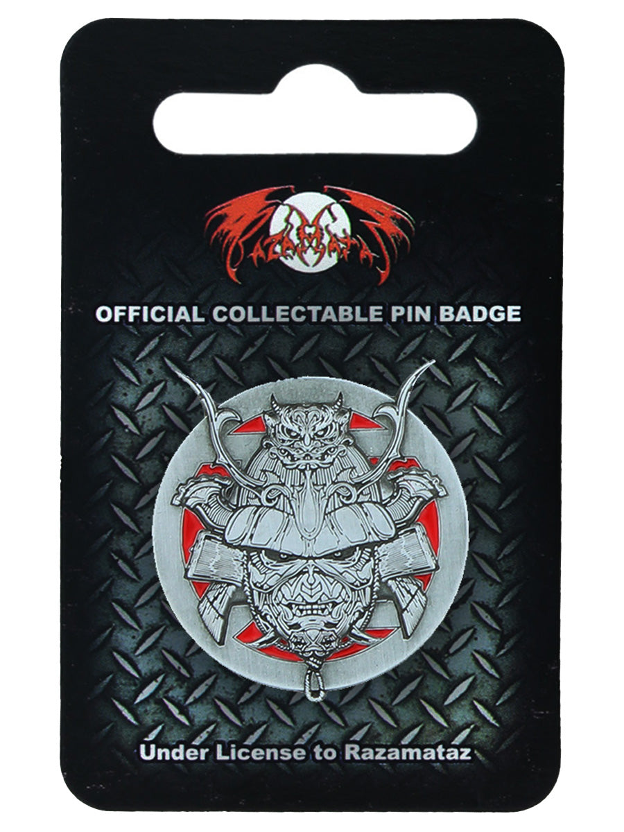 Iron Maiden Senjutsu Pin Badge