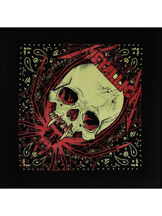 Metallica Spider Skull Bandana