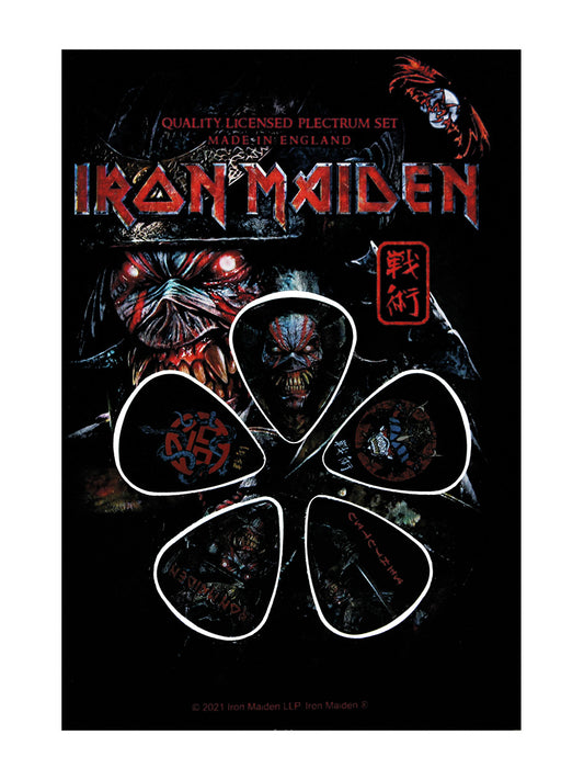 Iron Maiden Senjutsu Plectrum 5 Pack