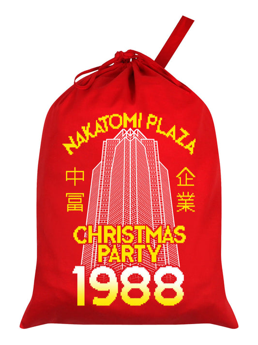 Nakatomi Plaza Red Santa Sack