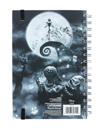 The Nightmare Before Christmas Seriously Spooky A5 Wiro Notebook