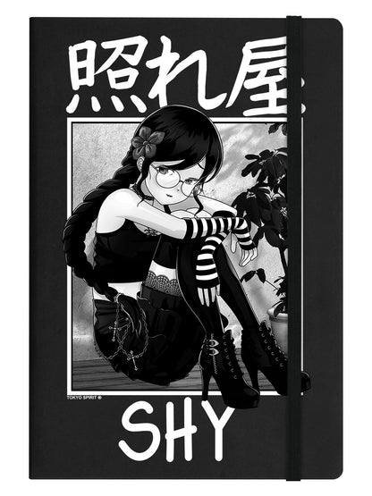 Tokyo Spirit Shy Black A5 Hard Cover Notebook