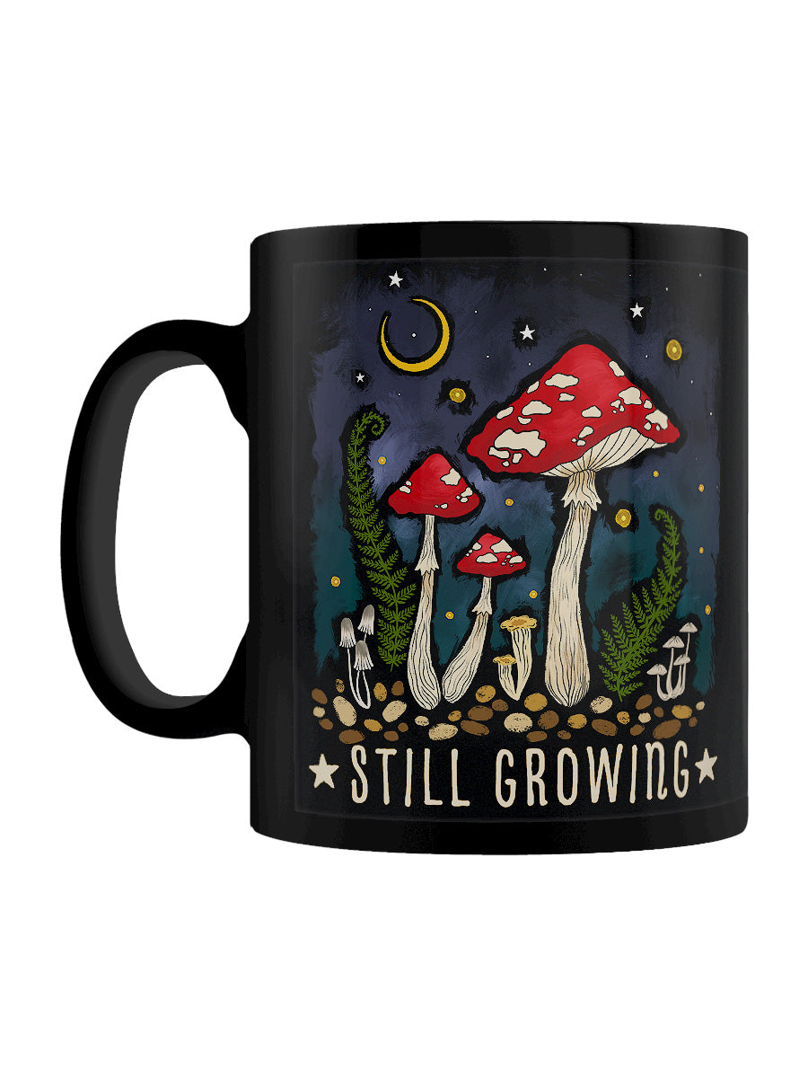 Magical Mushrooms Still Growing Black Mug