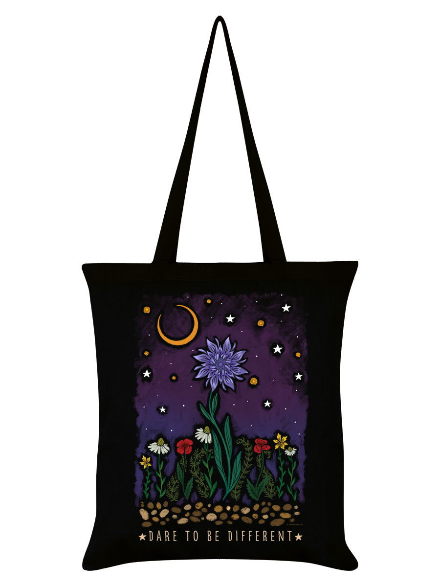 Force of Nature Dare To Be Different Black Tote Bag