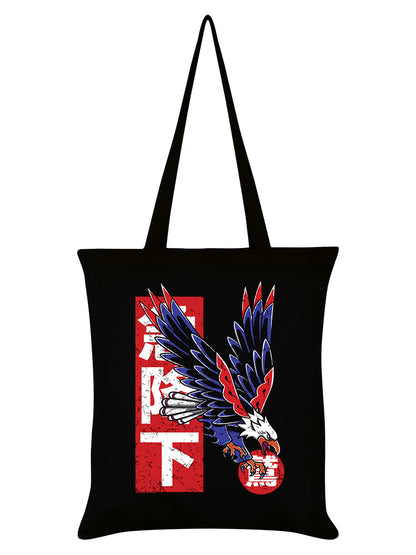 Unorthodox Collective Eagle Tattoo Black Tote Bag