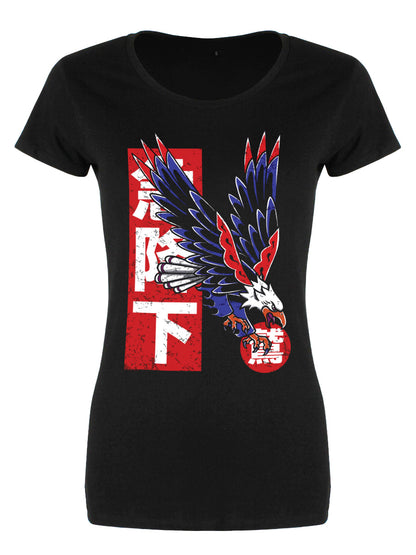 Unorthodox Collective Eagle Tattoo Ladies Black Merch T-Shirt