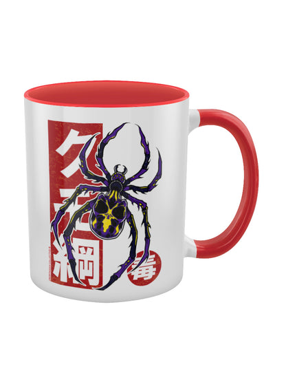 Unorthodox Collective Spider Tattoo Red Inner 2-Tone Mug