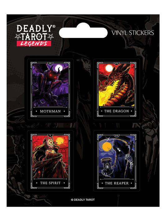 Deadly Tarot Legends Vinyl Sticker Set