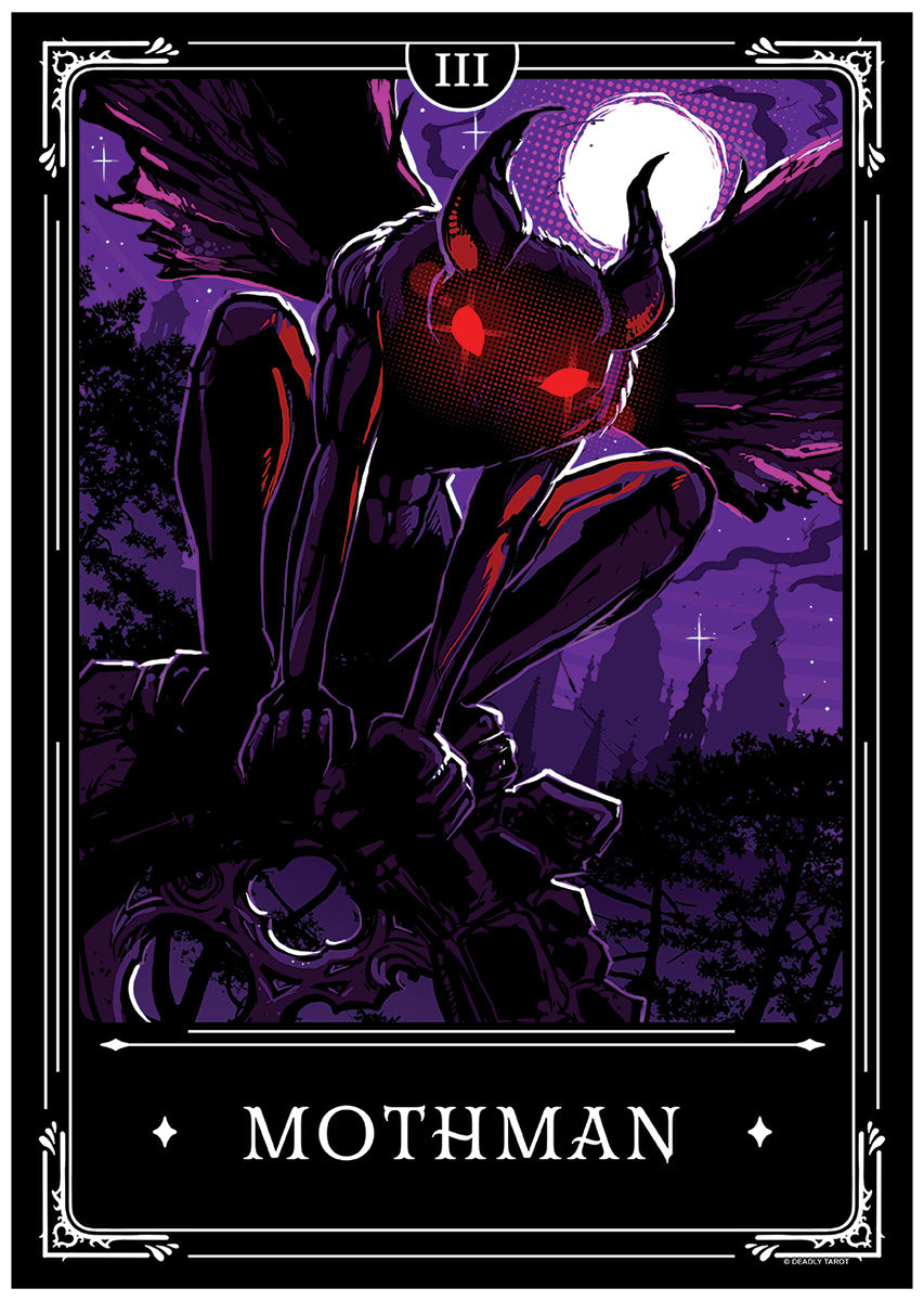 Deadly Tarot Legends Mothman Mini Poster