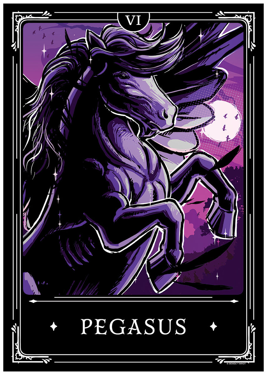 Deadly Tarot Legends Pegasus Mini Poster