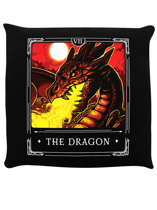 Deadly Tarot Legends The Dragon Black Cushion