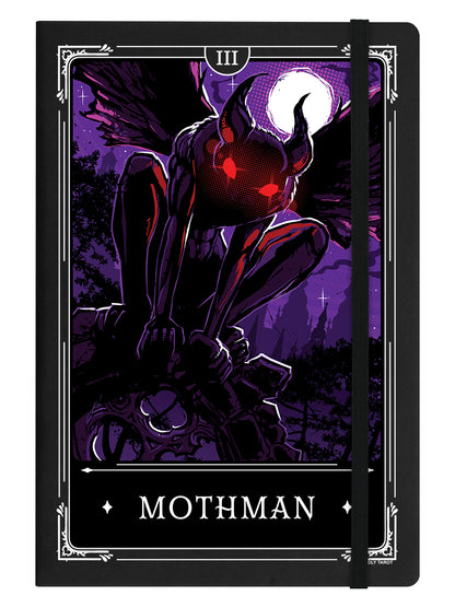 Deadly Tarot Legends Mothman Black A5 Hard Cover Notebook