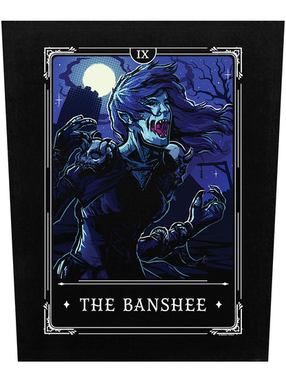 Deadly Tarot Legends The Banshee Backpatch