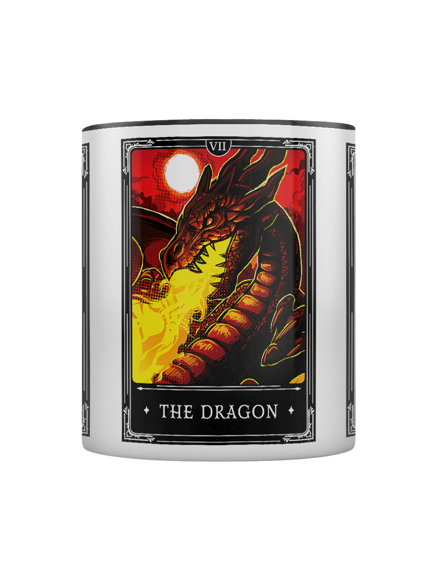 Deadly Tarot Legends The Dragon, The Minotaur, The Kraken Black Inner 2-Tone Mug