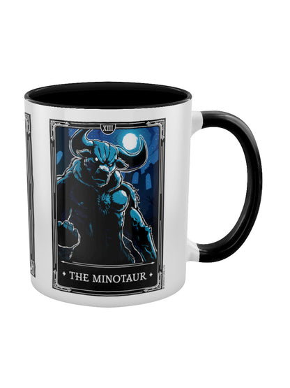 Deadly Tarot Legends The Dragon, The Minotaur, The Kraken Black Inner 2-Tone Mug