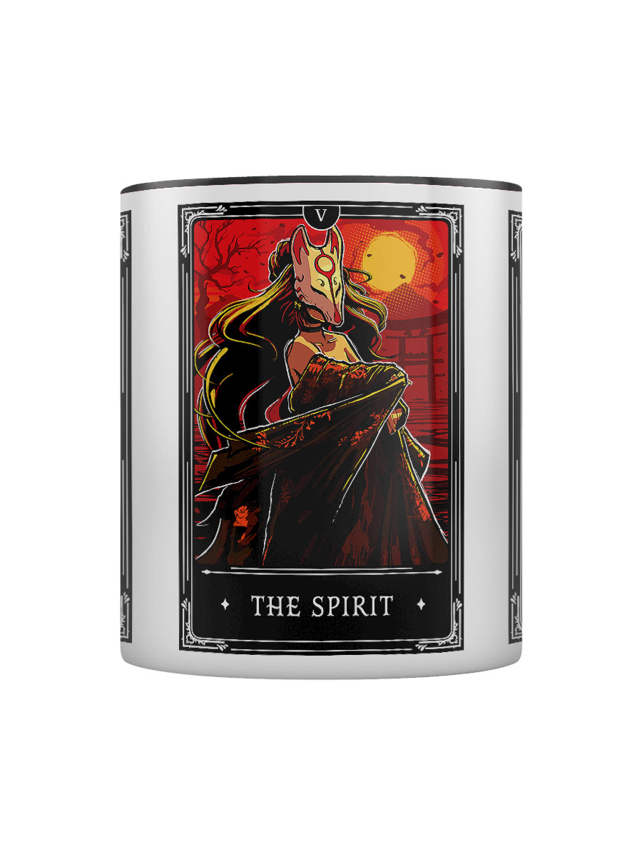 Deadly Tarot Legends The Reaper, The Spirit, Mothman Black Inner 2-Tone Mug