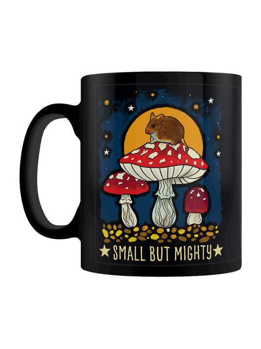 Inner Strength Small But Mighty Black Mug