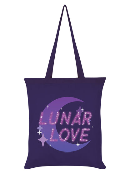 Lunar Love Purple Tote Bag