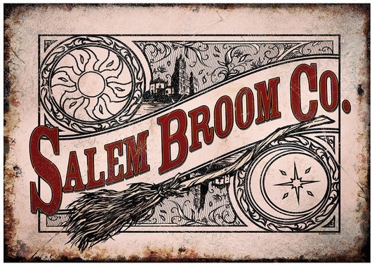 Salem Broom Co. Mini Poster