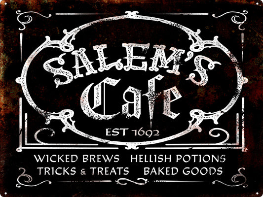 Salem's Cafe Tin Sign