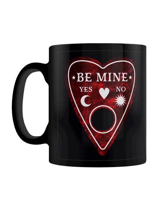 Be Mine Ouija Black Mug