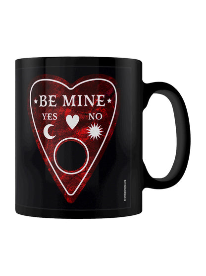 Be Mine Ouija Black Mug